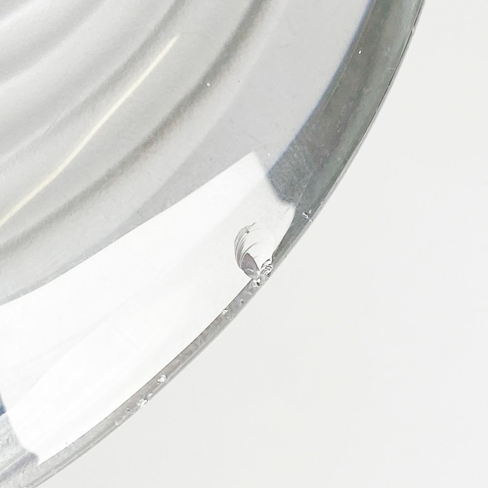 Cenicero de cristal hialino firmado Daum France - imagen 5