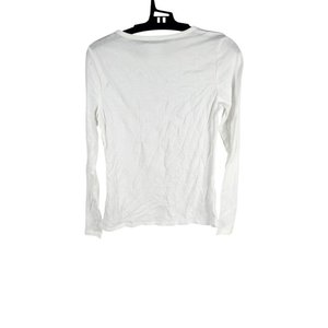 Remeras Manga Larga Blancas Niña Talle 10-11 Años - imagen 5