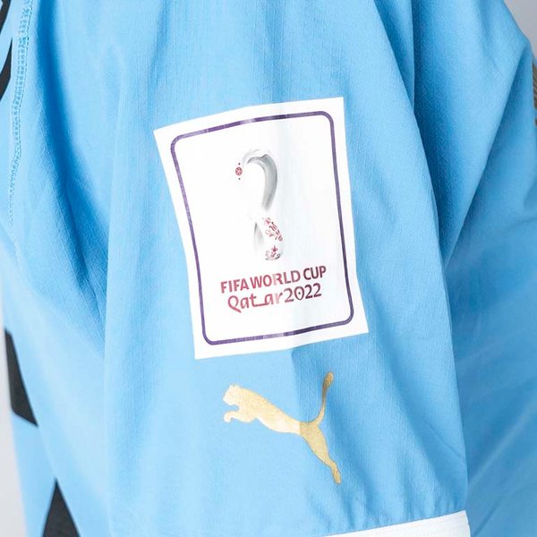 Camiseta de la selección de Uruguay de PUMA utilizada en el Mundial Qatar 2022 - imagen 3