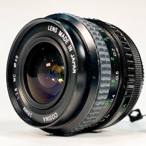 Lente Canon Cosina 28mm f/2.8 MC Made in Japan - imagen 3
