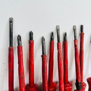 Lote de 10 Destornilladores KNIPEX: Philips y Paleta - imagen 2