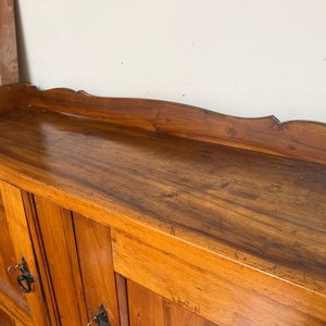 Alacena Antigua de Madera con Puertas y Cajones - imagen 6