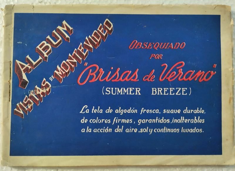 Álbum de Vistas de Montevideo, Obsequiado por "Brisas de Verano" - imagen 1