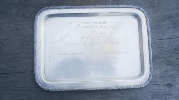 Bandeja conmemorativa de Casa de Galicia - imagen 1