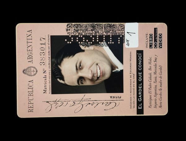 CD "El Gardel Que Conocí" de Eduardo Morera: Libro, Video y Fotos Históricas - imagen 1