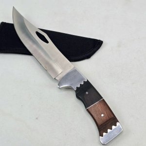 Cuchillo de Acero Inoxidable con Mango de Madera - imagen 1