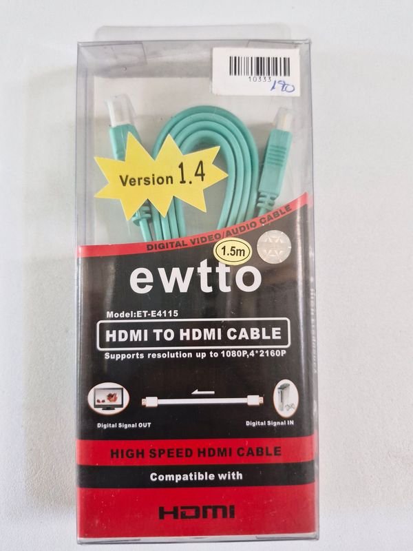 Lote anterior: Cable HDMI versión 1.4 - Alta velocidad y compatibilidad
