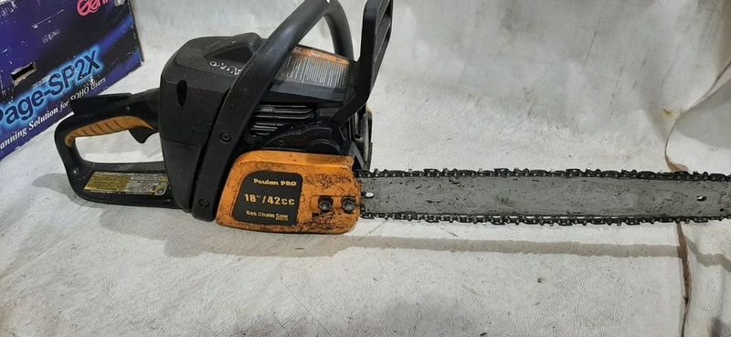Motosierra Poulán Pro 18" - Estado Desconocido - imagen 2