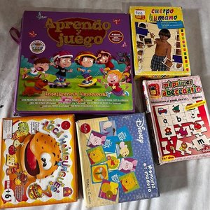 Lote siguiente: LOTE DE JUEGOS Y ROMPECABEZAS