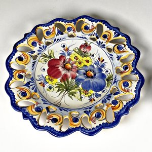 Dos Platos de Cerámica Decorativos, Uno Portugués - imagen 3