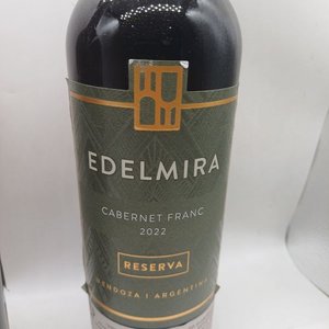 Caja de 6 Botellas de Vino Edelmira Cabernet Franc Reserva 2022 (750 ml) - imagen 1