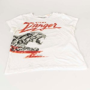 Lote siguiente: Remera Blanca "Gimme Danger" Talle 2/42 Marca De La Ostia
