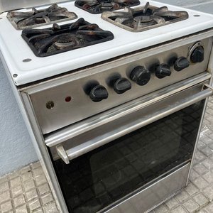 Cocina a Gas Blanca 4 Hornallas con Tapa Esmaltada y Horno - imagen 4