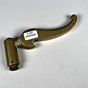 Par de Manijas de Bronce Antiguas para Puerta - imagen 4
