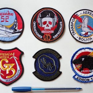 Lote anterior: Lote de 6 Parches de Aviación Militar de Distintos Países