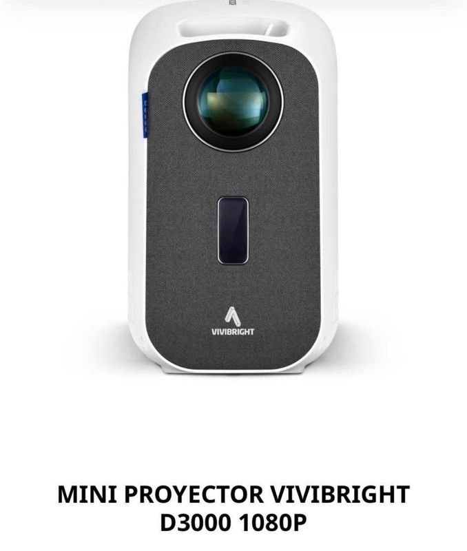 Mini Proyector ViviBright D3000 Full HD 1080p Nuevo en Caja