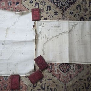 Lote siguiente: Par de Mapas Antiguos: Carta Esférica de la Costa del Brasil, 1827