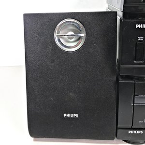 Equipo de Audio Philips: Amplificador, Radio Cassette, Tocadiscos y Parlantes (No Funciona) - imagen 4