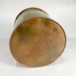 Macetero Cobre Facetado Vintage - 27x30 cm - imagen 3