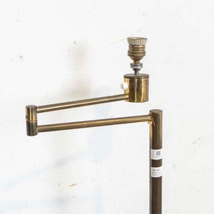 Lámpara de Pie de Bronce Antigua, Una Luz, Sin Pantalla - imagen 2