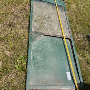 Lote anterior: Puerta Antigua de Hierro con Vidrio