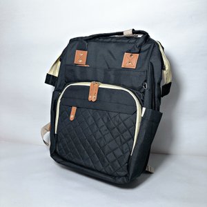 Par de Mochilas Infantiles: Negra Maternal y Azul con Dinosaurios y Espacio - imagen 2