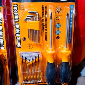 Set de Herramientas para el Hogar: Destornilladores y Llaves Allen (2 Blisters) - imagen 3
