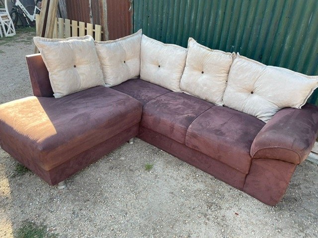 Sillon 3 cuerpos con chaise en buen estado - imagen 3
