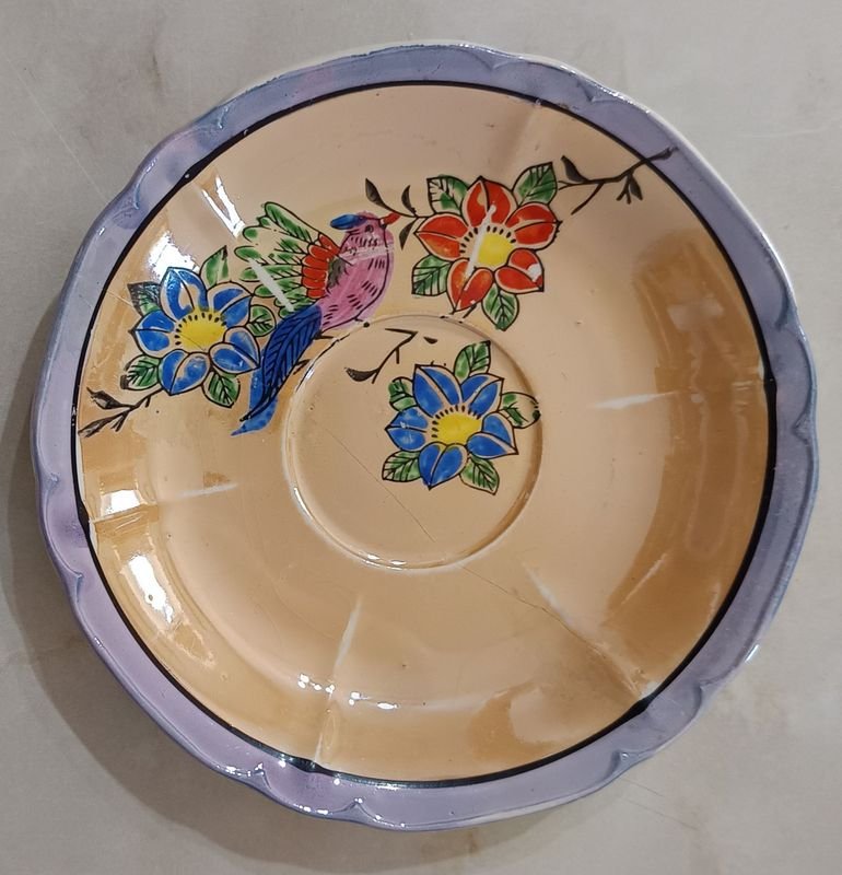 Platillos de Porcelana Japonesa con Decoración a Mano - imagen 2