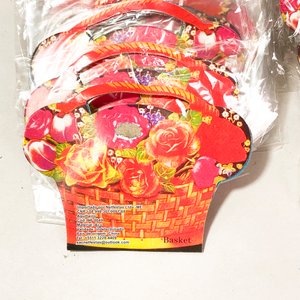 Ciento Veinte Agujas Decorativas con Diseño de Canasta de Flores - imagen 3