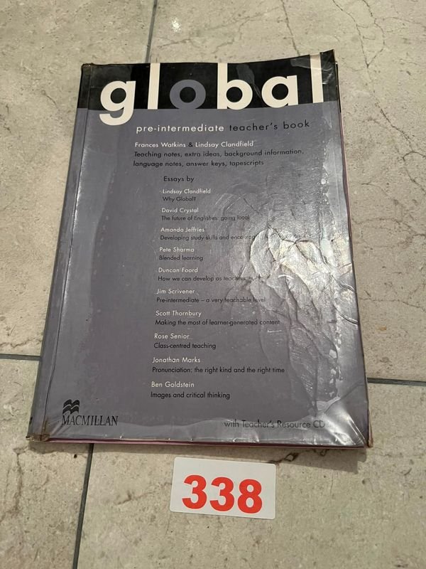 Libro Global Pre-Intermediate Teacher's Book por Frances Watkins y Lindsay Clandfield
