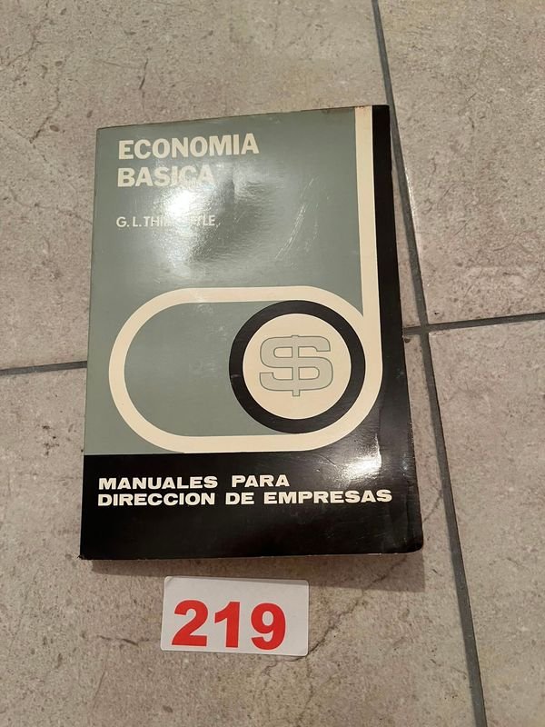 Economía Básica por G. L. Thirkettle - Manuales para Dirección de Empresas