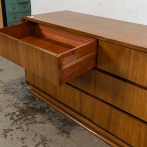 Cómoda Baja de Madera con Seis Cajones y Esquinas Redondeadas - imagen 3