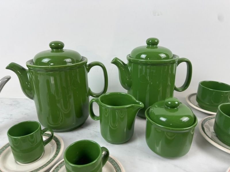 Juego de té y café en cerámica andina - imagen 4