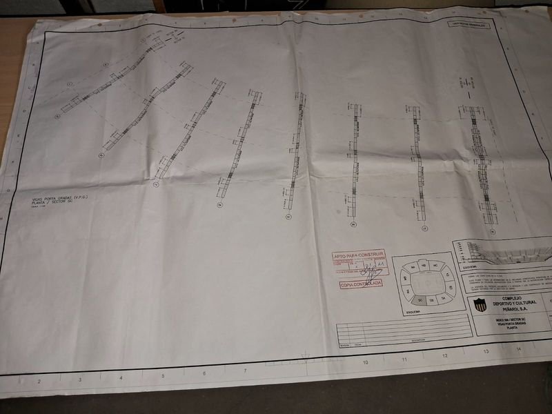 Planos autorizados para construcción de gradas en el Estadio Campeón del Siglo - imagen 9