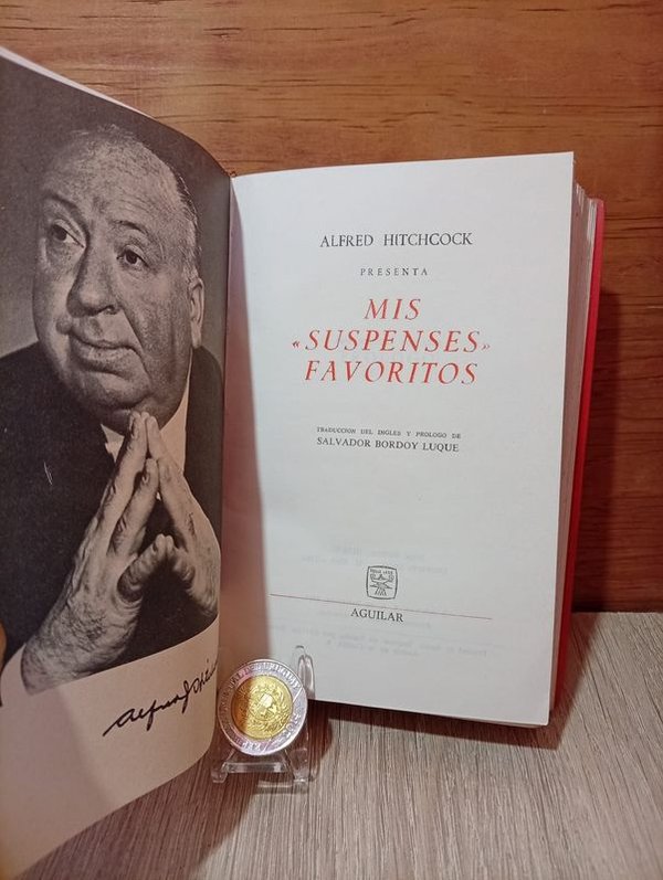 Libro "Mis Suspenses Favoritos" de Alfred Hitchcock - Edición Aguilar 1964 - imagen 1
