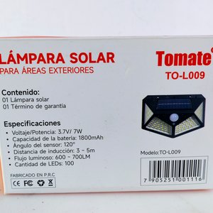 2 Focos Solares LED Tomate TO-L009 para Exteriores - imagen 2