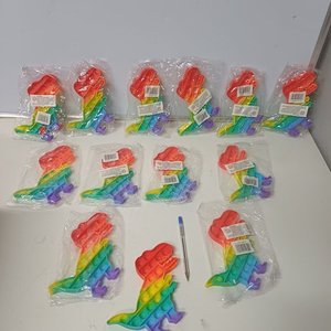 Pop It Dinosaurio Multicolor 19cm X 14cm - imagen 3