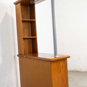 Barra de Madera con Estantes y Soporte Metálico - imagen 3