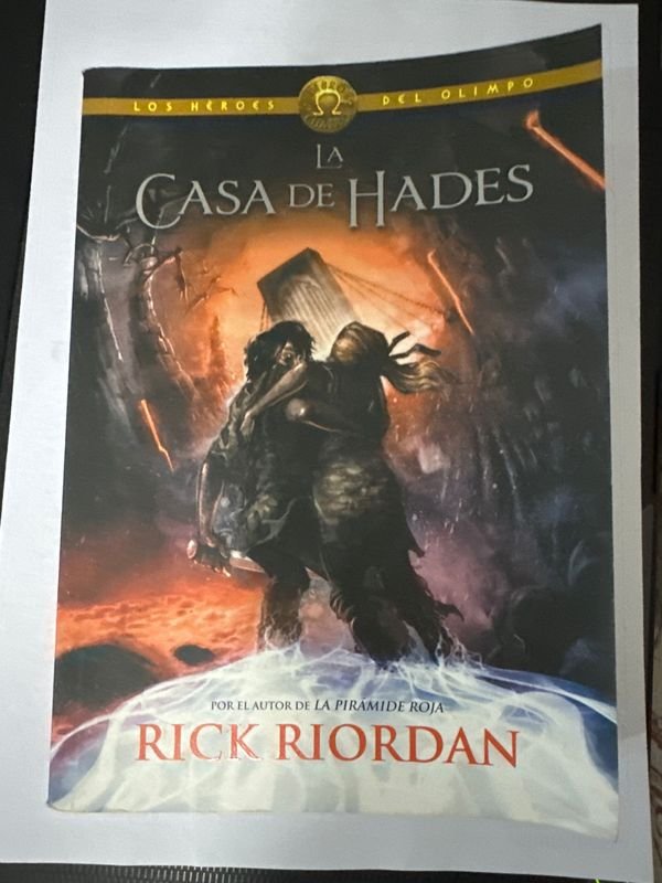 Libro La Casa de Hades de Rick Riordan