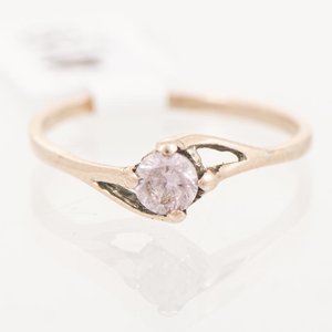 Anillo de Oro con Rosa de Francia - Talle 16 mm - imagen 1