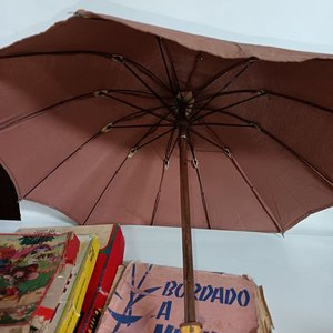 Juegos de Mesa Antiguos, Paraguas y Revistas de Bordado - imagen 4