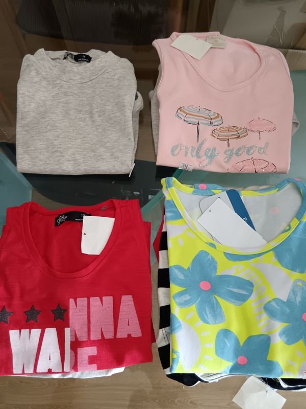Lote anterior: Remeras de niña en diferentes tamaños y colores