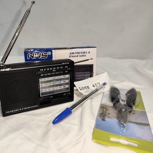 Radio Portátil AM/FM NNS y Pinza para Pesca en Blíster - imagen 2