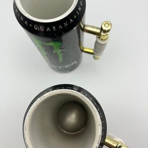 Lote de dos jarras artesanales estilo chopp - imagen 3