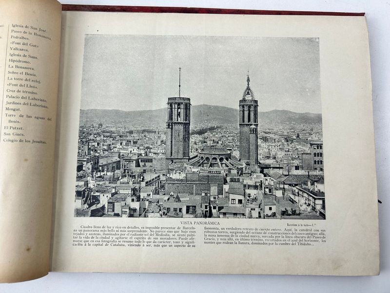 Álbum de Fotografías de Barcelona con Vista al Álbum y sus Alrededores - imagen 3