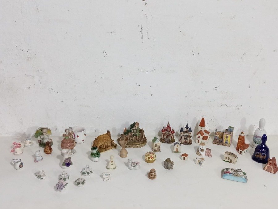Piezas decorativas en cerámica, miniaturas y construcciones - imagen 2