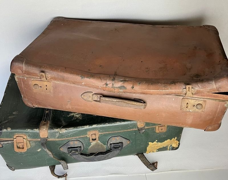 Dos valijas vintage para decoración