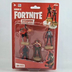 Set de 4 Figuras Fortnite Stampers Serie 2 PMI - imagen 1