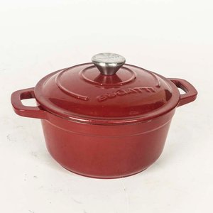 Olla Bugatti Hierro Esmaltado Roja 41 cm - imagen 1